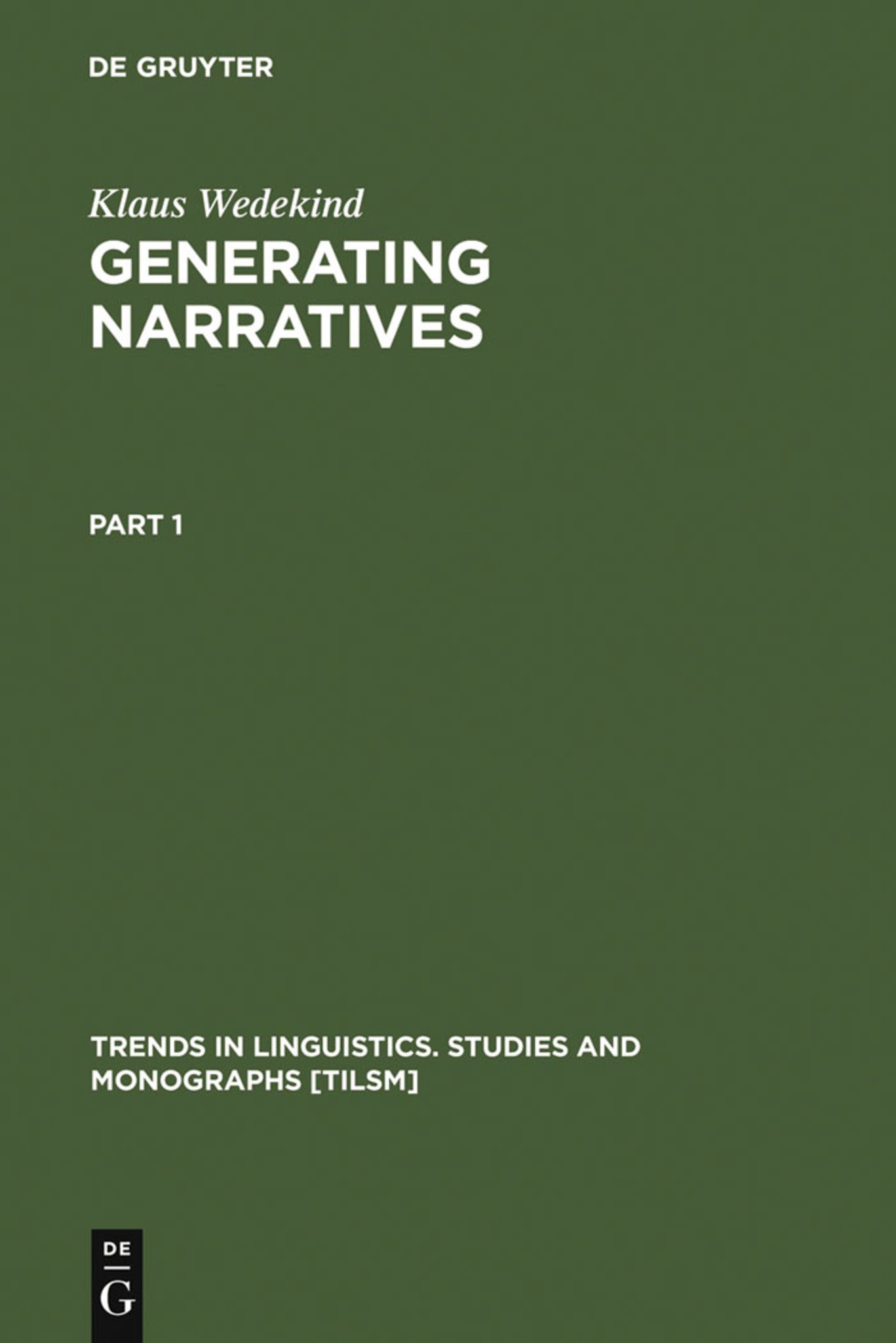 Generating Narratives